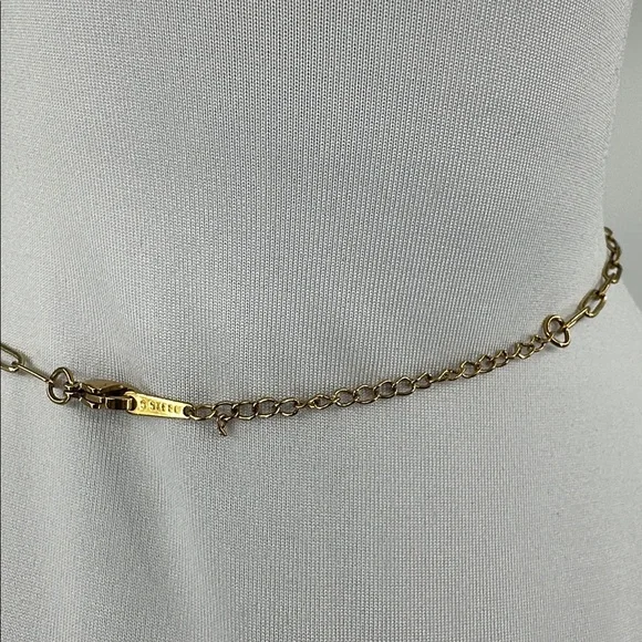 Upcycled Prada Zipper Pull Necklace - Picture 4 of 5